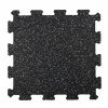 Gumové tatami puzzle s melírem10% EPDM  Ego Combat - tloušťka 0.8 cm - černá/šedá