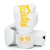 Boxerské rukavice Fairtex - Booster  BGVB1 - bílá barva