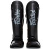 Chrániče holení s nártem  Fairtex - Booster FXB-SG - černá