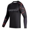 Fumetsu rash guard Kintsugi dlouhý rukáv - černá/červená