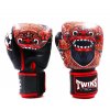 Boxerské rukavice TWINS FBGVL3-59 BARONG - černá/červená