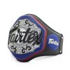 Tréninkový pás na břicho Fairtex BPV3 - modrá/červená