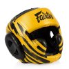 Přilba na box Fairtex Skintek HG10 M2 - černá/zlatá