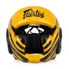 Přilba na box Fairtex Skintek HG10 M2 - černá/zlatá