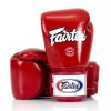 Boxerské rukavice Fairtex BGV1 - červená barva