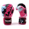 Boxerské rukavice TWINS Candy FBGVL3-61 - růžová