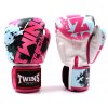 Boxerské rukavice TWINS Candy FBGVL3-61 - růžová