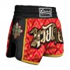 8 WEAPONS Muay Thai trenky  Super Mesh - červená/zlatá