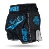 Trenky na thajský box Booster Slugger Wave  - černá/modrá