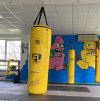 Boxovací pytel GIANT-24 Ego Combat  - 210 x 60 cm - černá/bílá