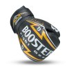 Boxerské rukavice BOOSTER War Pellis kůže - černá/zlatá
