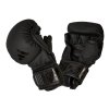 adidas Combat 50 adiC50GG  MMA sparingové rukavice – černá/černá