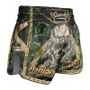 8 WEAPONS Muay Thai trenky  Bone Island - olivová barva