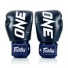 Boxerské rukavice BGV1 ONE x Fairtex  - modrá barva