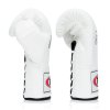 Boxerské rukavice Fairtex BGL6 - bílá barva
