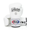 Boxerské rukavice Fairtex BGL6 - bílá barva
