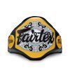 Tréninkový pás na břicho Fairtex BPV3 - černá/zlatá
