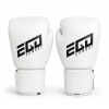 Ego Combat BGL3 Kožené boxerské rukavice - bílé