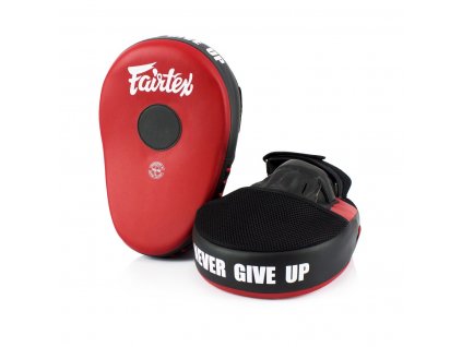 Fairtex große Boxpratzen FMV13 - Kunstleder - rot