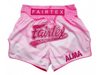 Fairtex trenky na thajský box Alma BS1914 - růžové