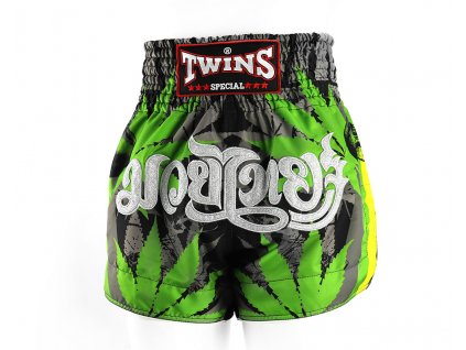 TWINS THAI BOXING SHORTS  GRASS
