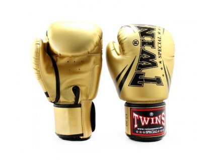 TWINS FBGVS3-TW6 KUNSTLEDER BOXHANDSCHUHE - GOLD