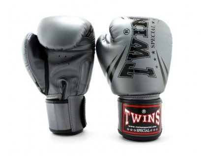 TWINS FBGVS3-TW6 KUNSTLEDER BOXHANDSCHUHE - GRAU
