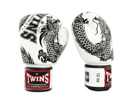 BOXHANDSCHUHE TWINS FBGVL3-49 WEISS/SCHWARZ