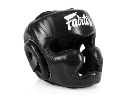 Fairtex Kopfschutz Sparring HG13 - Schwarz