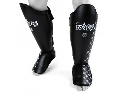 Fairtex SP5 Schienbeinschoner - schwarz