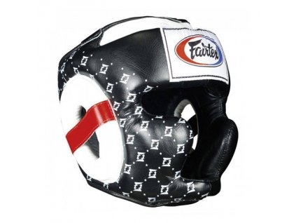 Fairtex Kopfschutz Supersparring HG10 - Schwarz