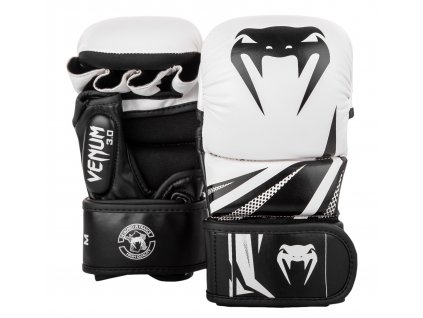 MMA Handschuhe Sparring Challenger - Weiß/Schwarz