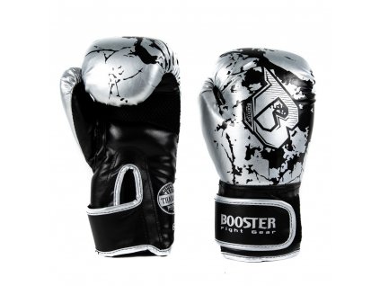 Kinder Boxhandschuhe Booster Marble - Silber/Schwarz