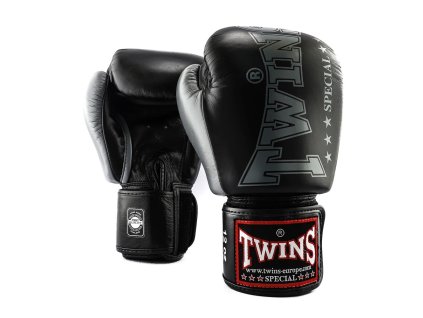 TWINS BGVL8 BOXHANDSCHUHE - SCHWARZ/GRAU