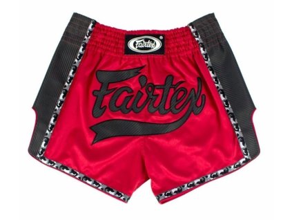Fairtex Muay Thai Shorts BS1703 - Rot/Grau
