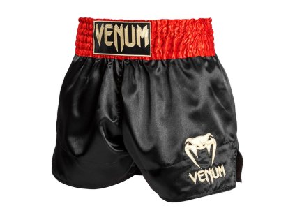 Venum Classic Muay Thai Shorts - Schwarz/Rot