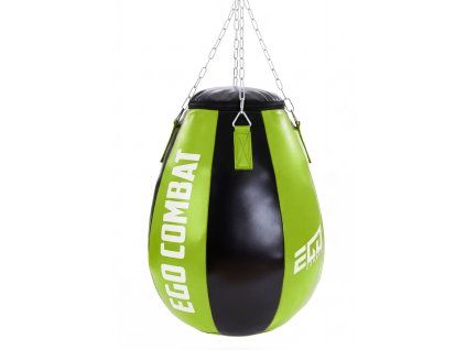 Ego Combat Boxbirne Tear Drop, gefüllt – Schwarz/Grün