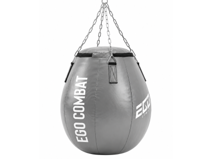 Ego Combat Tear Drop Boxbirne Endurance 2, gefüllt – Grau/Weiß