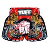 Tuff Muay Thai Shorts Red Chinese Dragon - rot