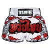 Tuff Muay Thai Shorts Double Tiger - weiß