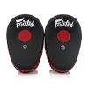 Fairtex große Boxpratzen FMV13 - Kunstleder - Schwarz/Rot