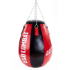 Ego Combat Boxbirne Tear Drop, gefüllt – Schwarz/Rot