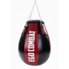 Ego Combat Boxbirne Tear Drop, gefüllt – Schwarz/Bordeauxrot