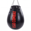 Ego Combat Boxbirne Tear Drop, gefüllt – Schwarz/Rot