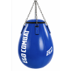 Ego Combat Boxbirne Tear Drop, gefüllt – Blau/Weiß