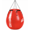 Ego Combat Tear Drop Boxbirne Endurance 2, gefüllt – Rot/Weiß