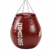 Ego Combat Tear Drop Boxbirne Endurance 2, gefüllt – Burgunderrot/Weiß