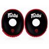 Fairtex FMV15 Boxpratzen – Schwarz/Rot – Ansicht 1