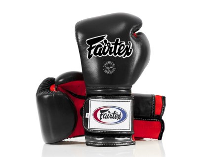 Fairtex boxerské rukavice BGV9 Heavy Hitters – Mexican Style - černá/červená