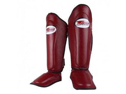 Chrániče holení TWINS SGL kůže - burgundy barva